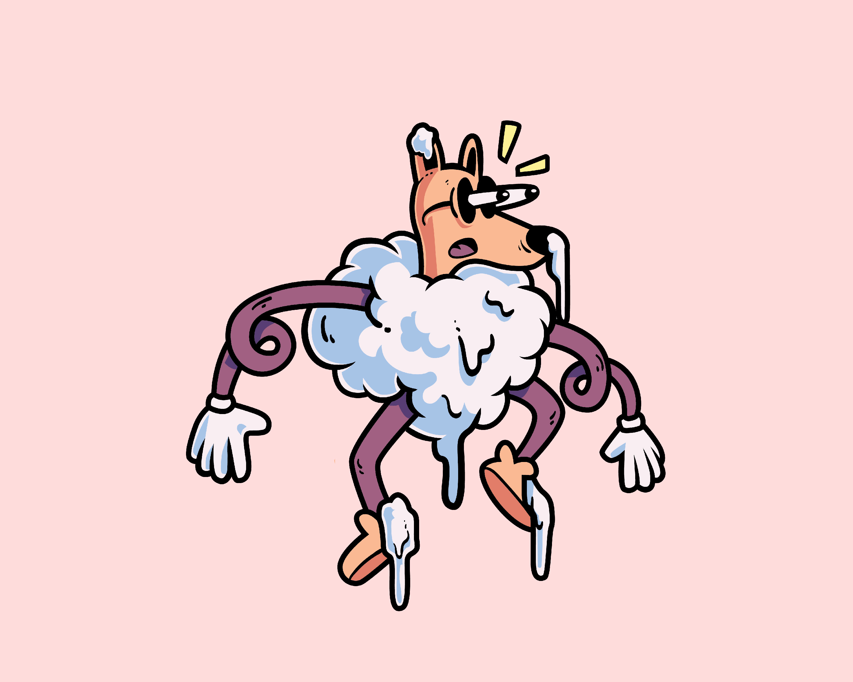 Example of Custom Character Design Illustration