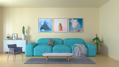 I think that I would love to live here 3d art c4d design