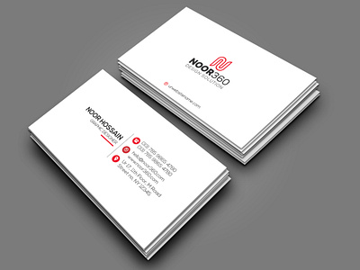 Business Card adobe illustrator adobe illustrator cc adobe photoshop adobe photoshop cc business card design design graphicdesign nh16 noor360 visiting card visiting card design