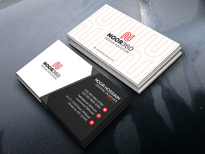 Business Card adobe illustrator adobe illustrator cc adobe photoshop cc business card business card design graphicdesign nh16 noor360 visiting card visiting card design