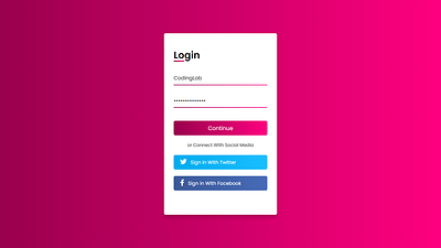 Animated Login Form using HTML & CSS animated login form css login form form design html css login form login form design login form in html login page login page design sign in form sign in page signin form