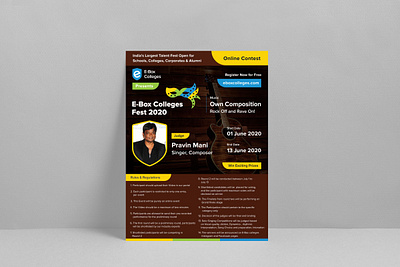 Talent Fest - Branding activity brochure campaign college competitions culturals event branding events fest festival instagram post online online contest posters social media social media branding social media design talent talent fest talent hunt