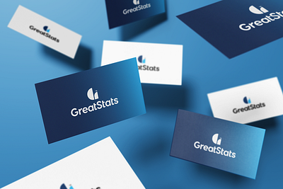 GreatStats cards brand identity branding graphic design illustrator logo logo design