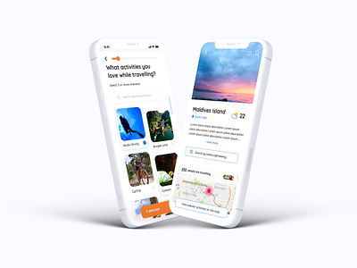 Travel Onboarding screen app dribbble figma mobile mobile app mobile ui packkr shrutiuiux uidesign ux uxdesign