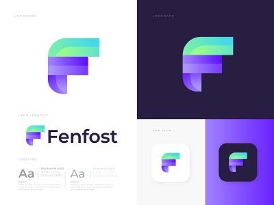 Fenfost' Identity Logo Design | Modern Letter F App Logo a b c d e f g h i j k l m n abstract logo app icon app logo brand and identity branding branding agency f logo gradient logo branding design letter f letter logo logo mark logo vector logodesign logotype minimal modern logo o p q r s t u v w x y z simple creative logo t h e q u i c k b r o w n f o x