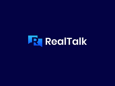 RealTalk - Letter R & Chatting Logo Mark a b c d e f g h i j k l app icon blockchain brand mark branding chatting app crypto design ecommerce logo logo design logo designer logo icon logo mark m n o p q r s t u v w x y z messenger metaverse nft realtalk vector