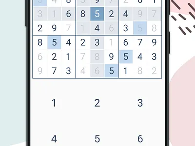 Sudokuplus.net android app app game puzzle puzzle game sudoku typography ui