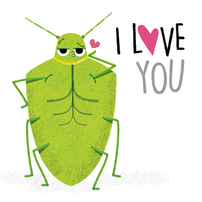 BUG! branding bug character graphic design illustration love vector