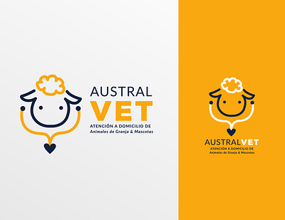 Logo AustralVet branding logo logo design minimal