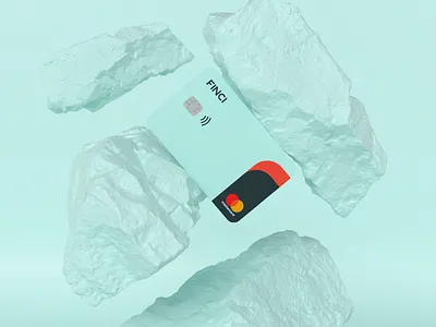 Finci Cards Visuals 3d bank banking branding cards design dribbble fintech illustration mobile banking product visualization
