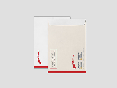 Envelope design template