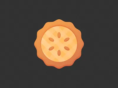 Pie! apple bakery brand branding cake figma fruit grain icon illustration logo logo design mark noise pi pie symbol texture