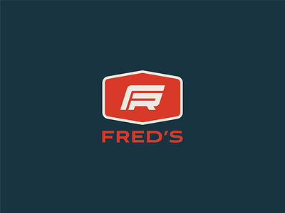 Fred's Repair pt. 2 badge badge logo branding car repair emblem fast service hat logo design logotype re brand shop logo usa vintage badge