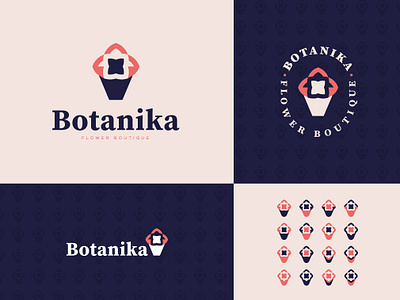 Botanika Logo 30daysoflogos botanika logo brand identity design flower boutique flower logo flowers logo logo challenge logo design logo designer logos minimalist