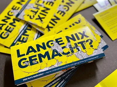 LANGE NIX GEMACHT? branding design mailing selfpromotion