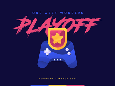 Playoff 2021 Chapter 1 badge challenge game icon intern oww playoff rebound team