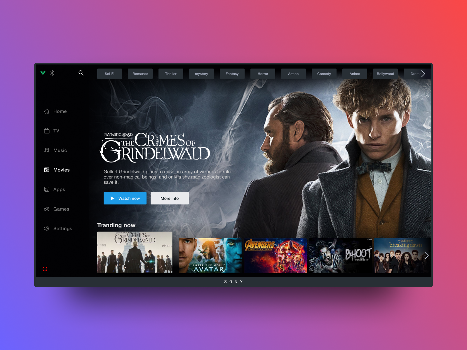 Example of Smart TV App