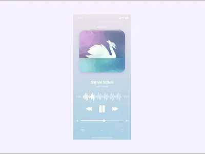 UI Challenge: Music Player design illustration mobile mobile design mobile ui music music app ui challenge