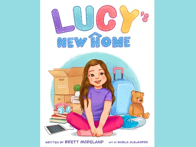 Lucys New Home children book illustration childrens book childrens illustration illustration kidlitart kidlitillustration