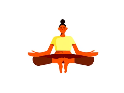yoga characterdesign design flatcharcter desgine illustration