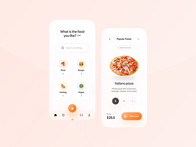 Foodoo Concept App app app design art branding clean concept design food food app graphic design minimal product page ship shipping ui ux