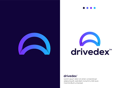 drivedex Logo appdesign branding creativedesign creativity illustrator logo moderndesign vector