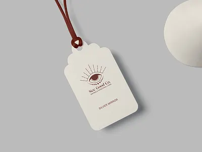 Home decor hang tag card hang tag minimalist print swing tag