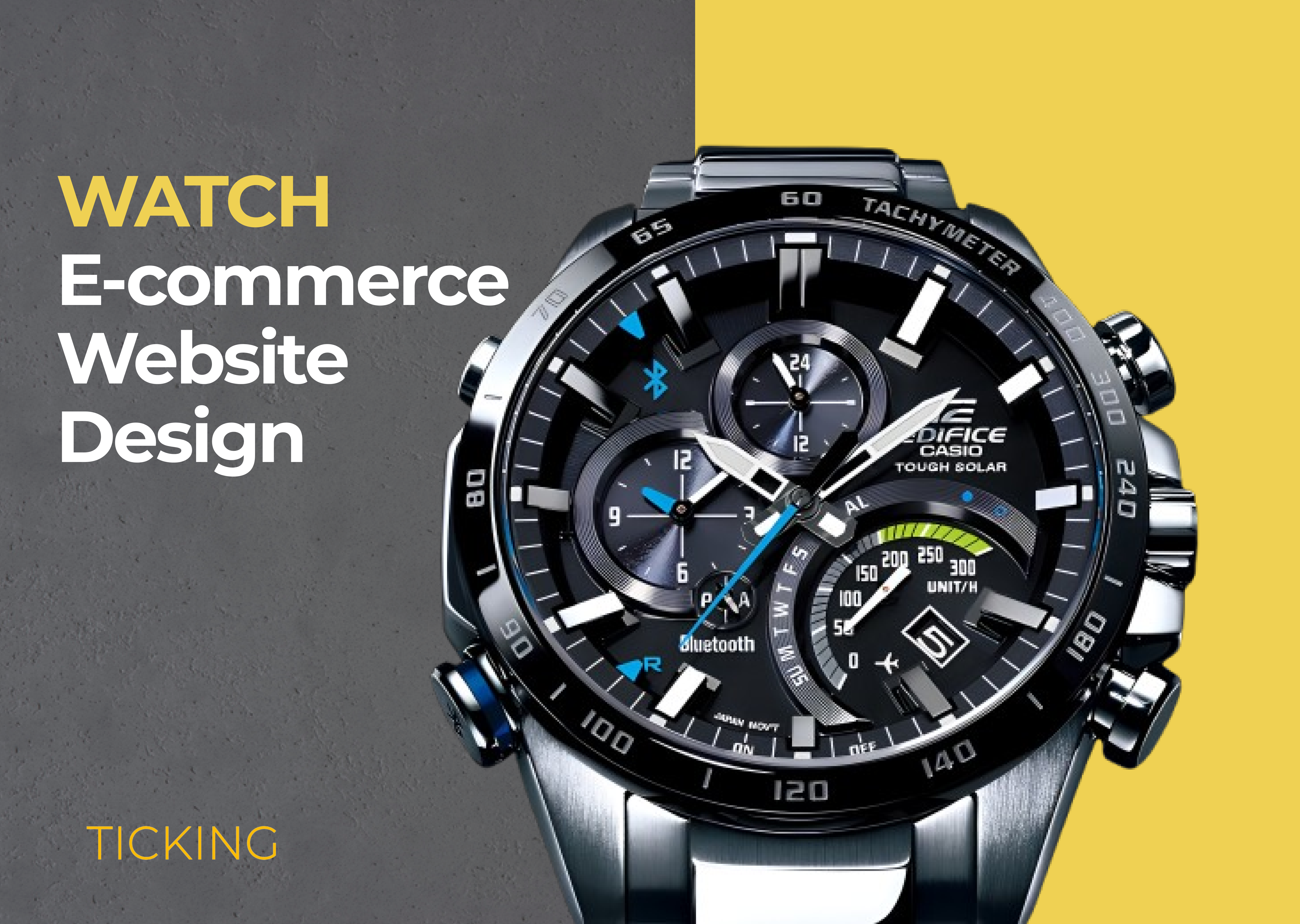 Ticking UI – A Dynamic Watch Website Experience ashthetic clock modern ticking uiux uiux webdesign watches dribbble watch website watches webdesign