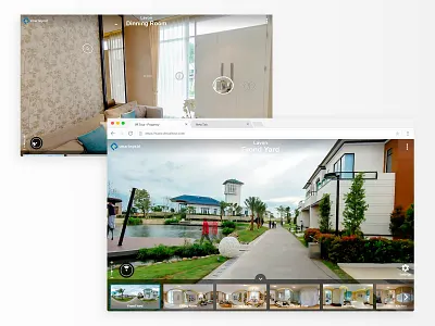 VR Tour - Web Viewer 360 view virtual reality web apps