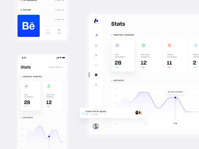 Task/Project management app on Behance (2) behance behance project dashboard project dashboard responsive dashboard sidebar dynamic web app grap ui graph dashboard project management app project management dashboard project stats responsive app sidebar stat ui task management app task management web web app