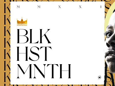 BLK • HST • MNTH black history black history month branding design design art digital art graphic design type typography