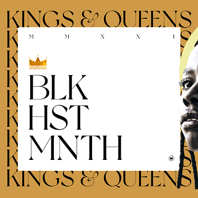 BLK • HST • MNTH black history black history month branding design design art digital art graphic design type typography