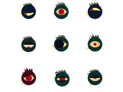 Night in the woods emojis design drawing emoji emojis illustration night night in the woods vector woods