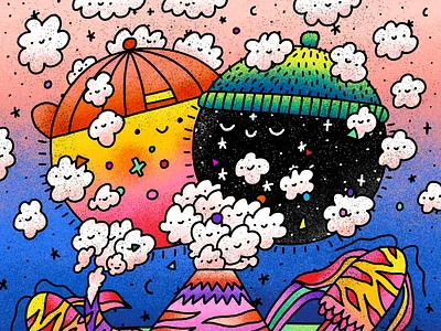 Kettle Summit artist doodle doodleverse dreams illustration nft nft artist