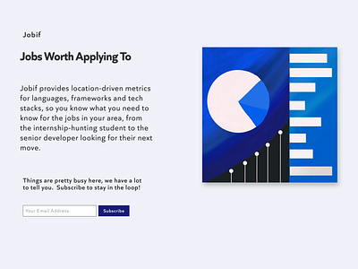 Job Finding Landing Page branding data data visualization design illustraion job board landing page landing page design ux uxui visual design visual identity webdesign