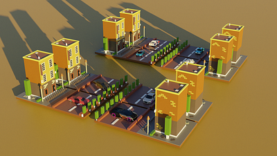 Modling a Society blender 2.8 blender3d blender3dart homedesign modling
