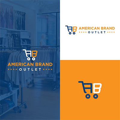 American Brand Outlet branding creative design ecommerce fiverr fiverr.com fiverrgigs flat graphic design illustrator logo logo designer minimal minimalist modern