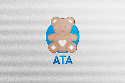 ATA adobe adobeillustator adobephotoshop creative logo mockup