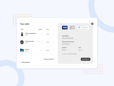 Credit Card Checkout - Daily UI 002 challenge checkout checkout page credit card checkout creditcard creditcardcheckout daily 100 challenge dailyui dailyui 002 dailyui 003 dailyuichallenge figma ui uiux uiuxdesign ux webdesign