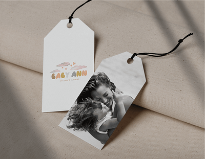 Baby Ann children`s clothing branding branding for confectionery design graphic design illustration logo media ui vector