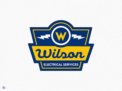 Wilson Electrical_logo concept_BRD_7-3-22 bolt branding design electrical illustrator lightning logo