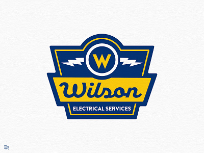 Wilson Electrical_logo concept_BRD_7-3-22 bolt branding design electrical illustrator lightning logo