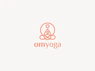 Omyoga minimalist logo design beerlogo branding design flat logo minimal minimalist logo modern logo simple yoga logo