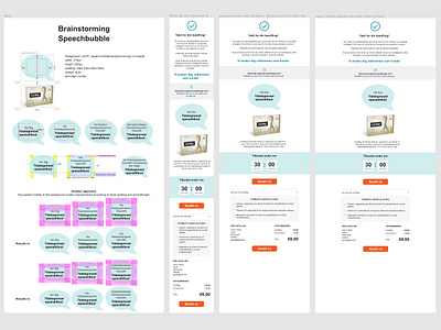 Webdesign Brainstorming Speechbubble responsive web design