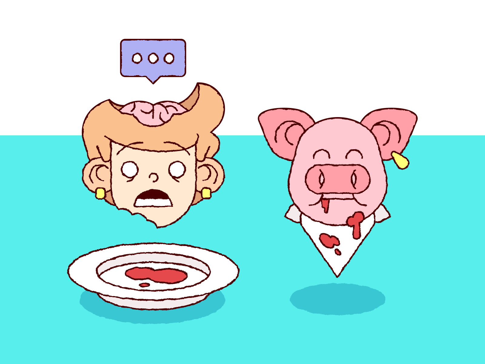 'Reversed & Deserved II' – Illustrated GIF series (2019) branding design drawing flat illustration sketch vector