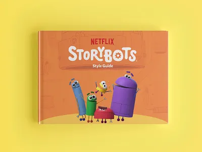 Netflix + Storybots Brand Guide brand design brand guide brand guide identity brand guideline brand guidelines brand identity brand identity design branding focus lab guidelines identity logo netflix storybots storybots guide visual identity