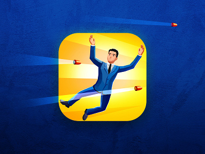 VipGuard 007 agent app appstore art aso bullet costume design game guard guardian icon illustration logo vip vipguard