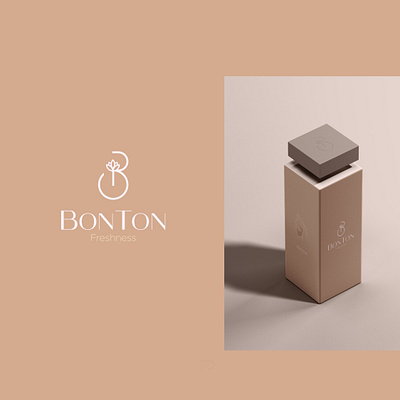 Bonton Branding brand branding clean cosmic feminine fresh design identity logo mark minimal minimalist minimalist logo organic simple skincare symbol vector versatile warm