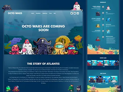 NFT Web Design In Figma nft nft website nft website design ui ux web webdesign website website design