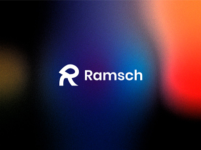 ramsch logo - R letter monogram logos branding brandmark clean color gradient icon initial logo letter logo logo design logo designer logo mark logos logotypes monogram monograms r letter logo r logo symbol typography